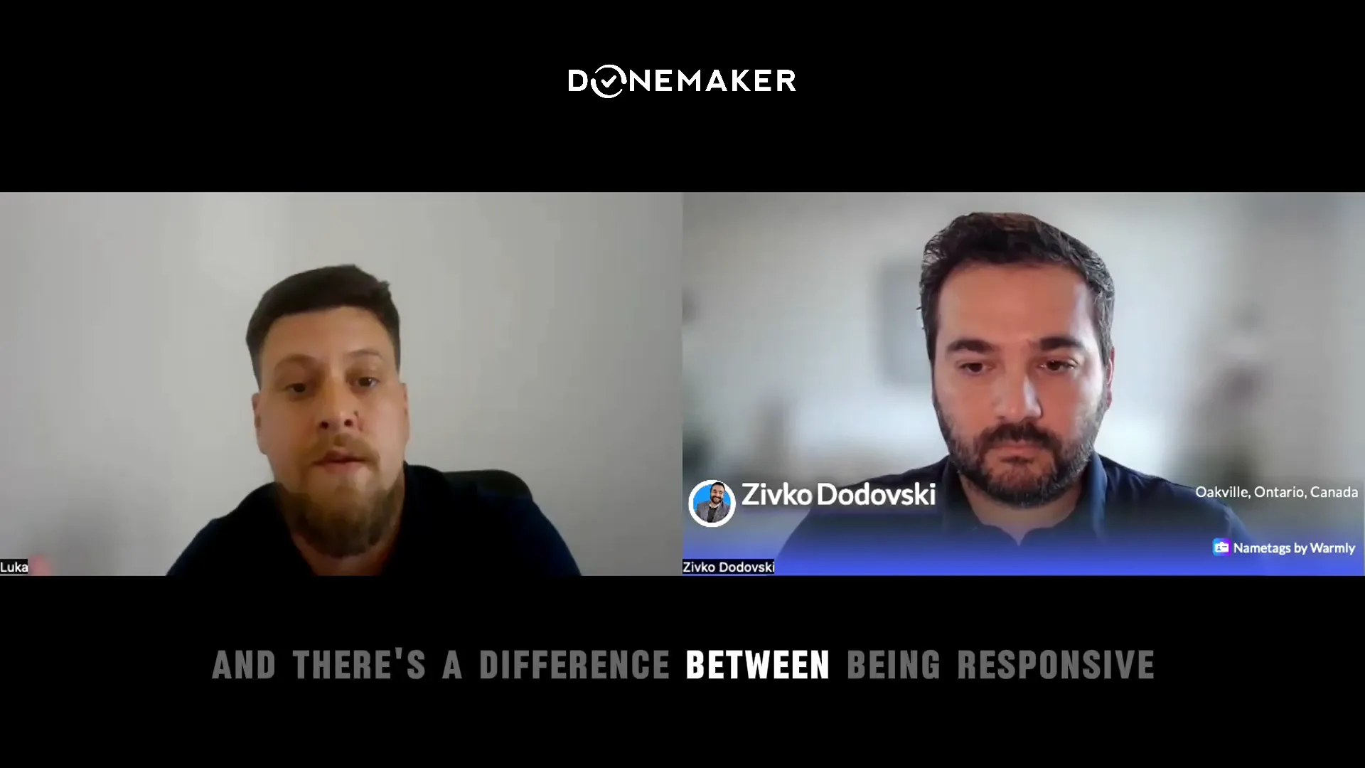 Mobile optimization example on ecommerce store