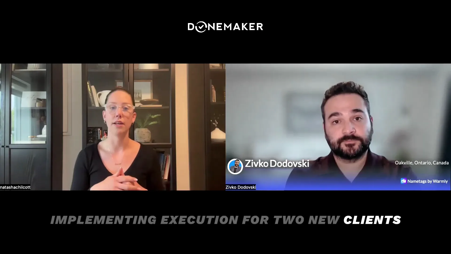 Natasha supporting her team