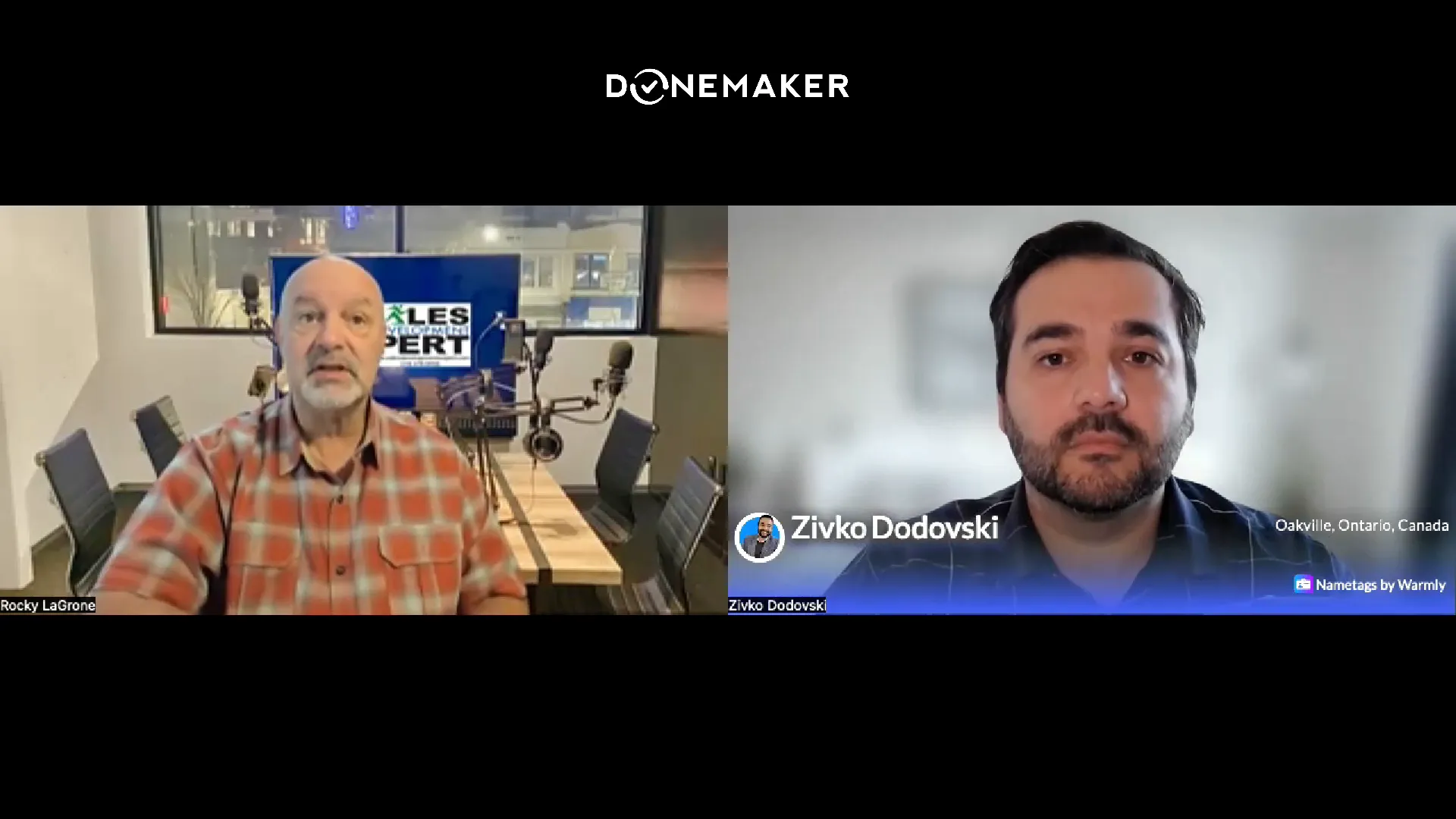 Rocky LaGrone discussing Dale Carnegie self-development program