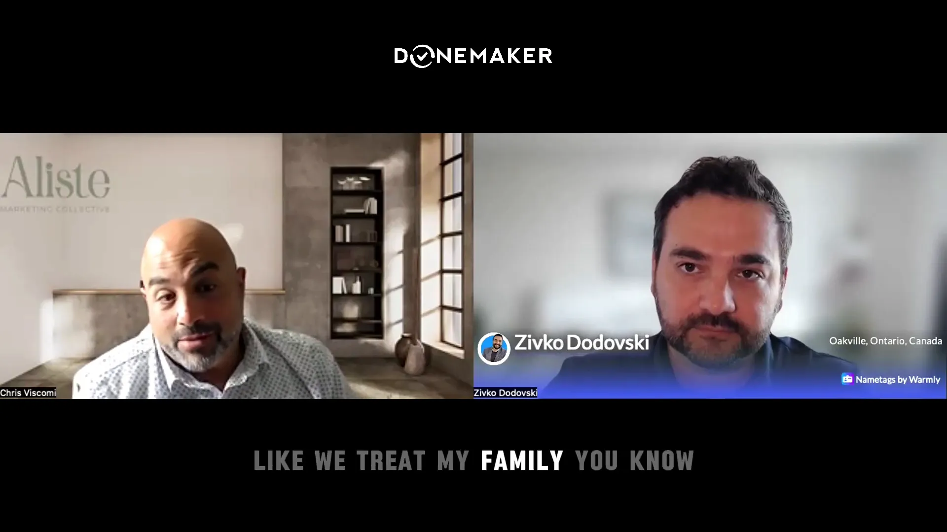 Chris discussing the importance of client fit and relationship building