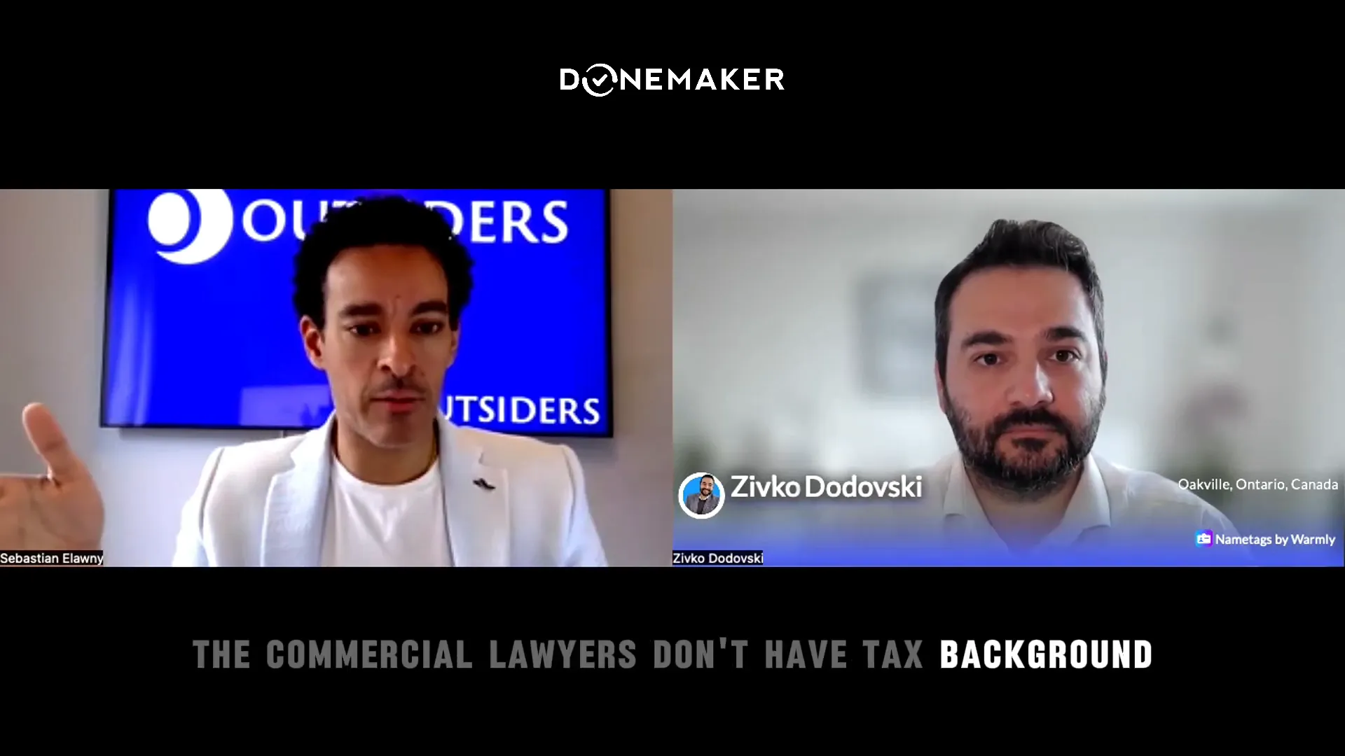 Sebastian discussing the importance of specialized legal advice in M&A