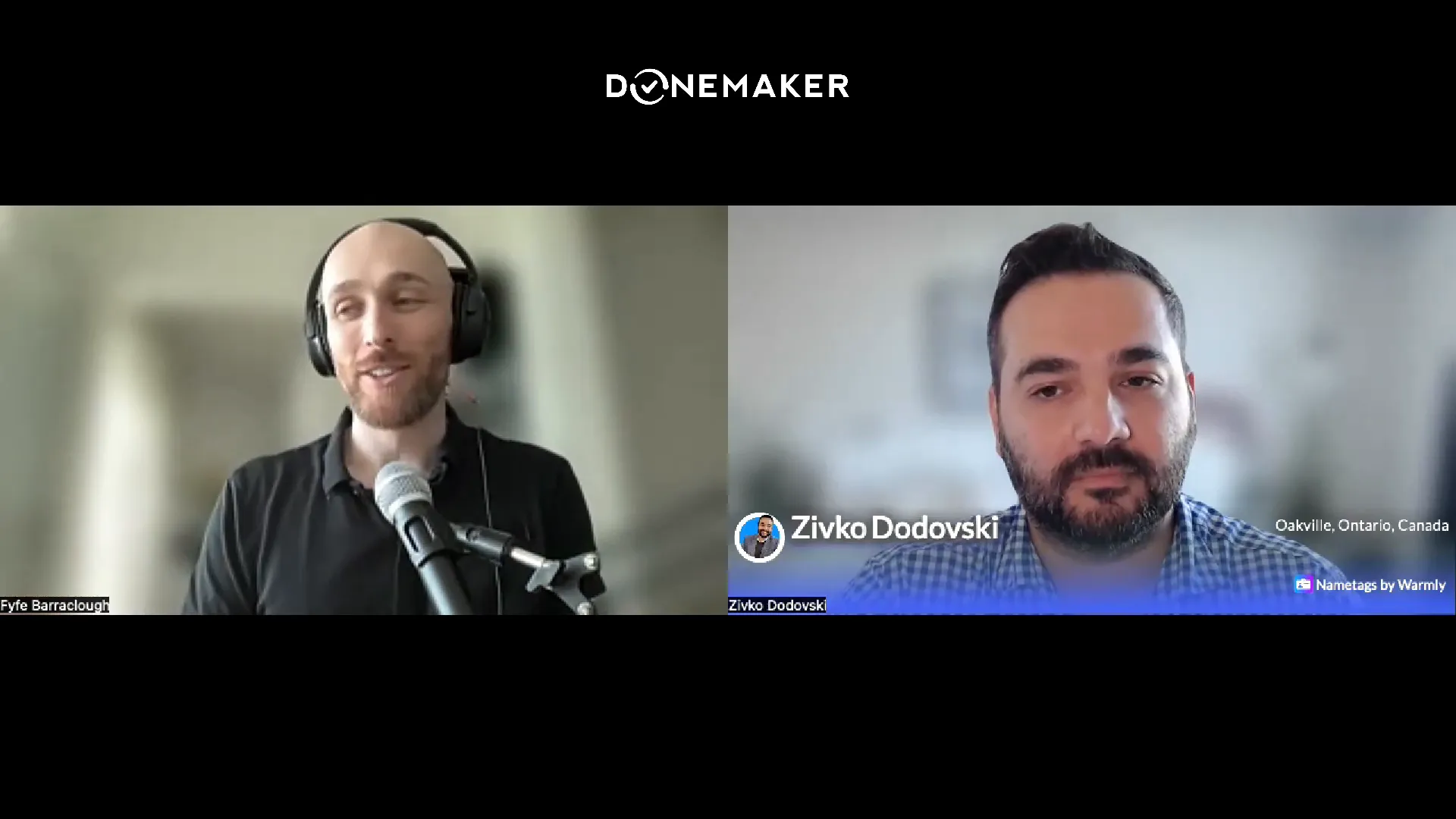 Fyfe sharing childhood memories that shaped his entrepreneurial journey