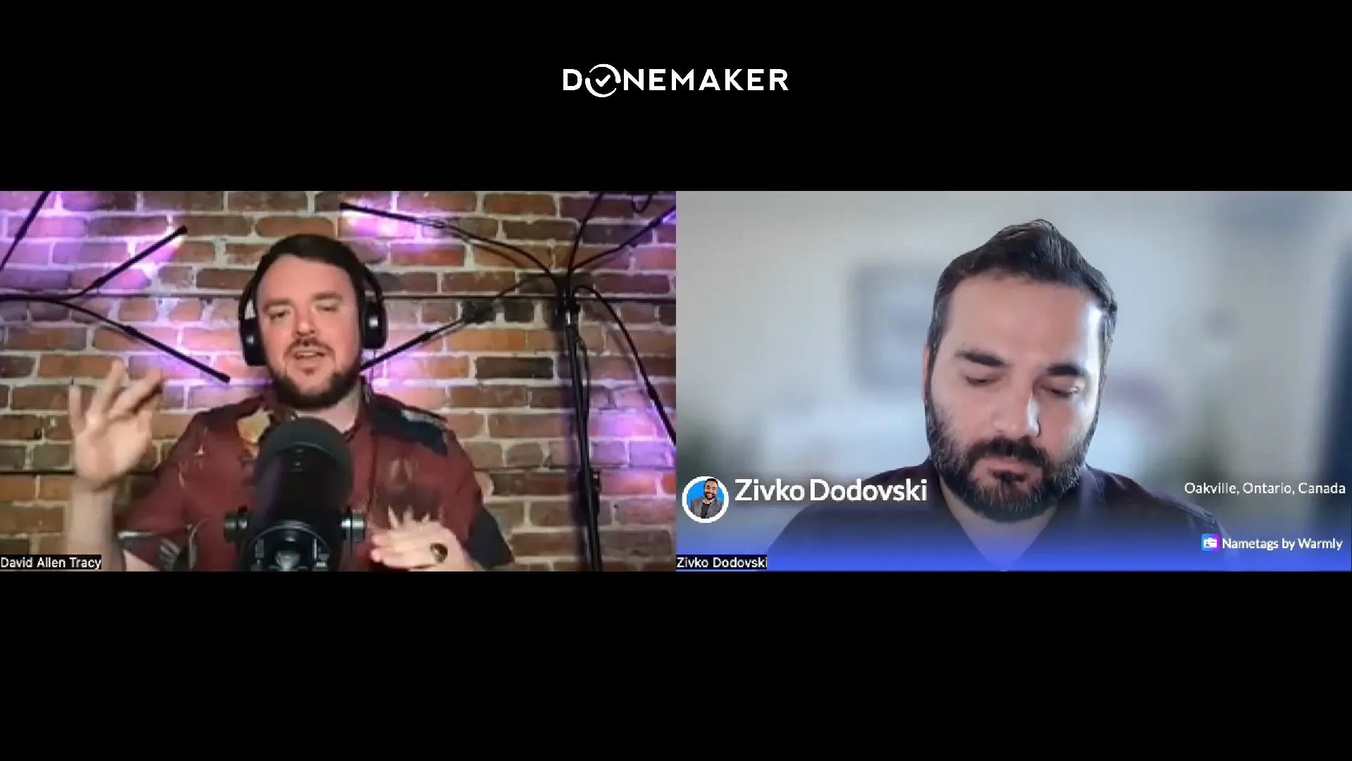 David explaining the DISC personality assessment and its role in personal branding