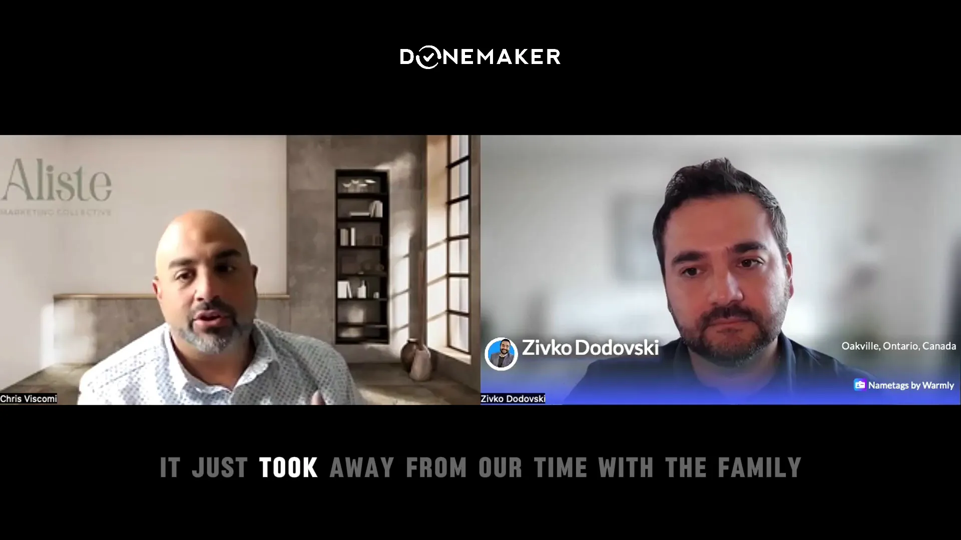 Chris reflecting on the challenges of scaling his digital agency