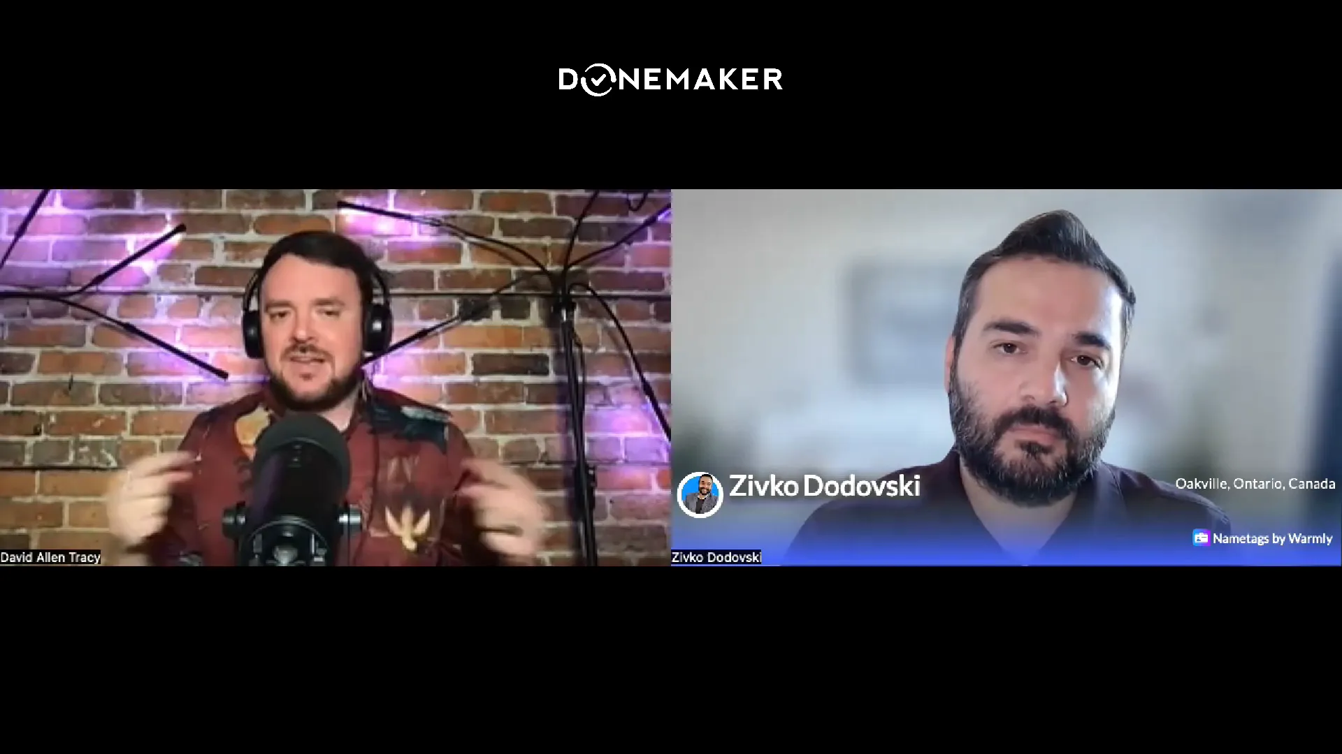 David discussing the importance of defining your tribe for personal branding