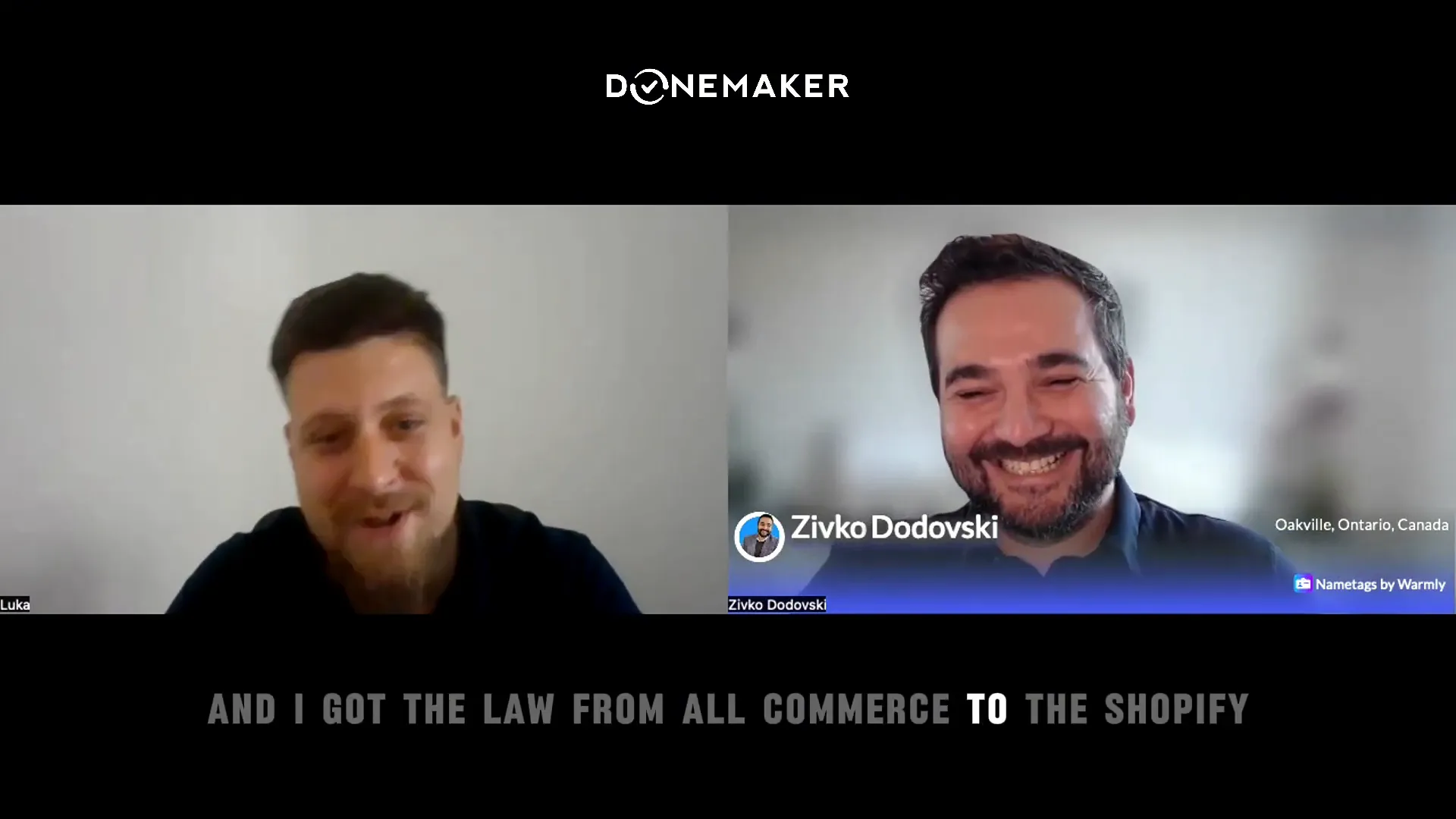 Comparison between Shopify and WooCommerce dashboards