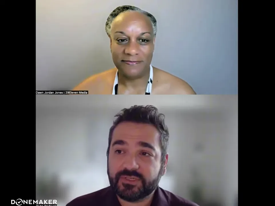 Dawn Jordan Jones introduced on stage