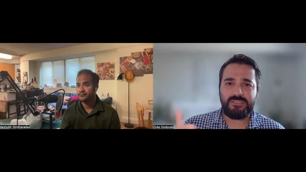 Host asking about double standards and media accountability