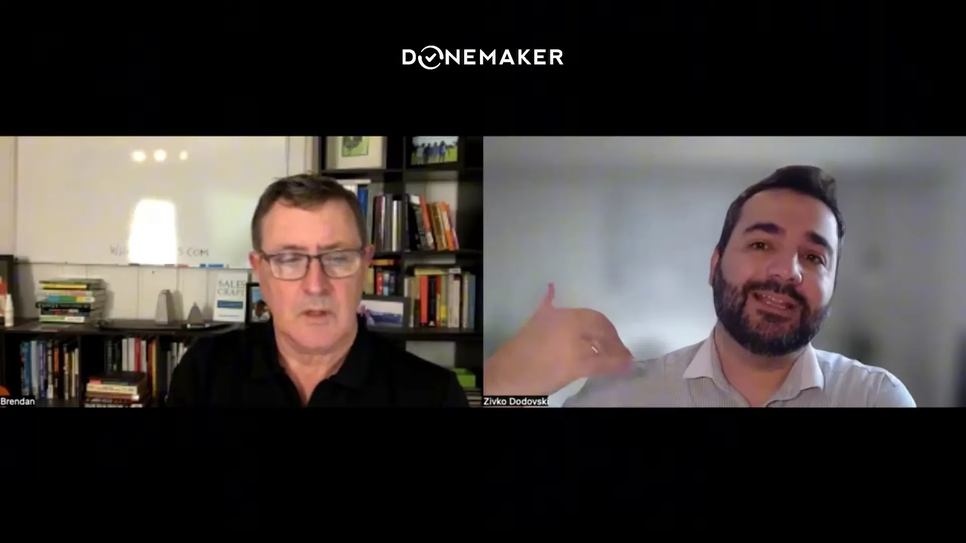 Founder preparing for customer conversations