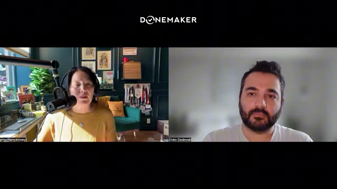 Priscilla explaining platforms are ad companies and their incentives