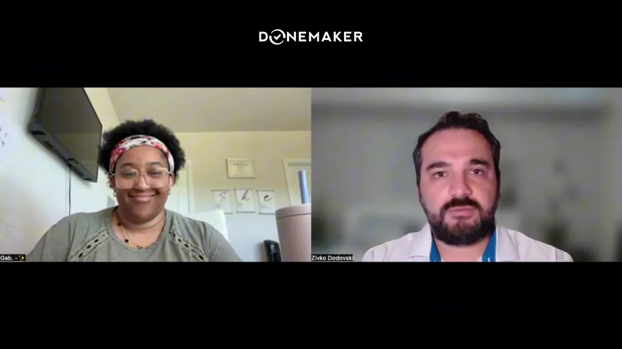 Gabrie'le describing iteration and changing sites three times