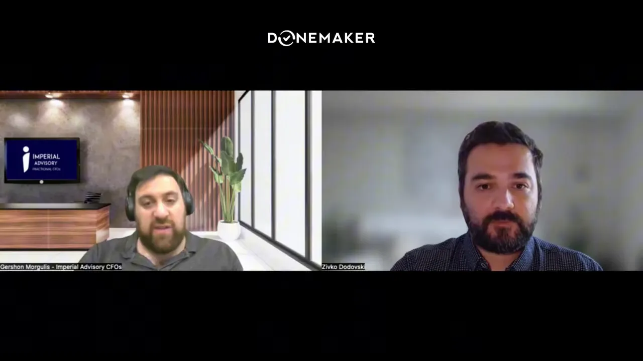 Example of businesses needing financial infrastructure