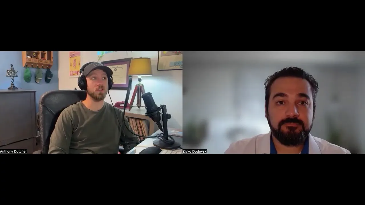 Anthony explaining website technical importance