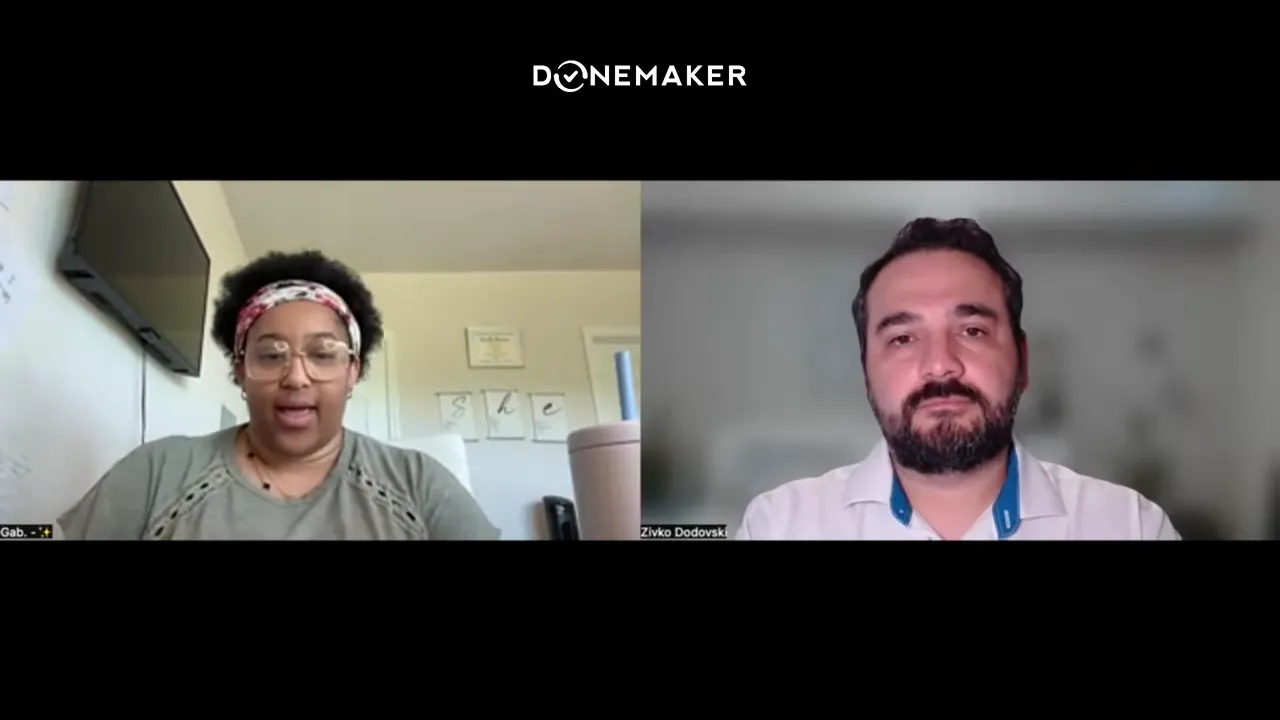 Checklist visuals of what to expect from a designer