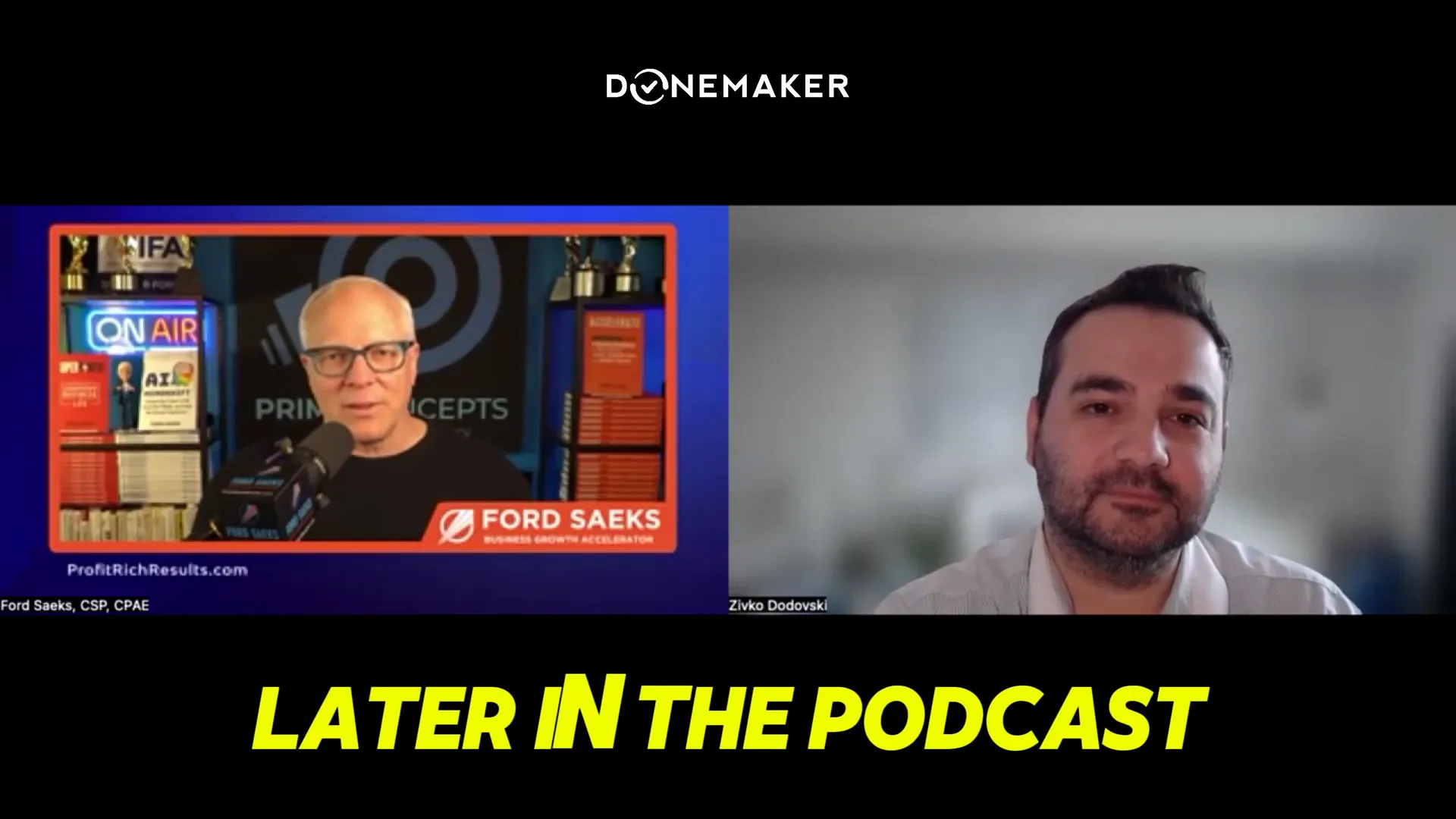 Ford Saeks opening quote on execution