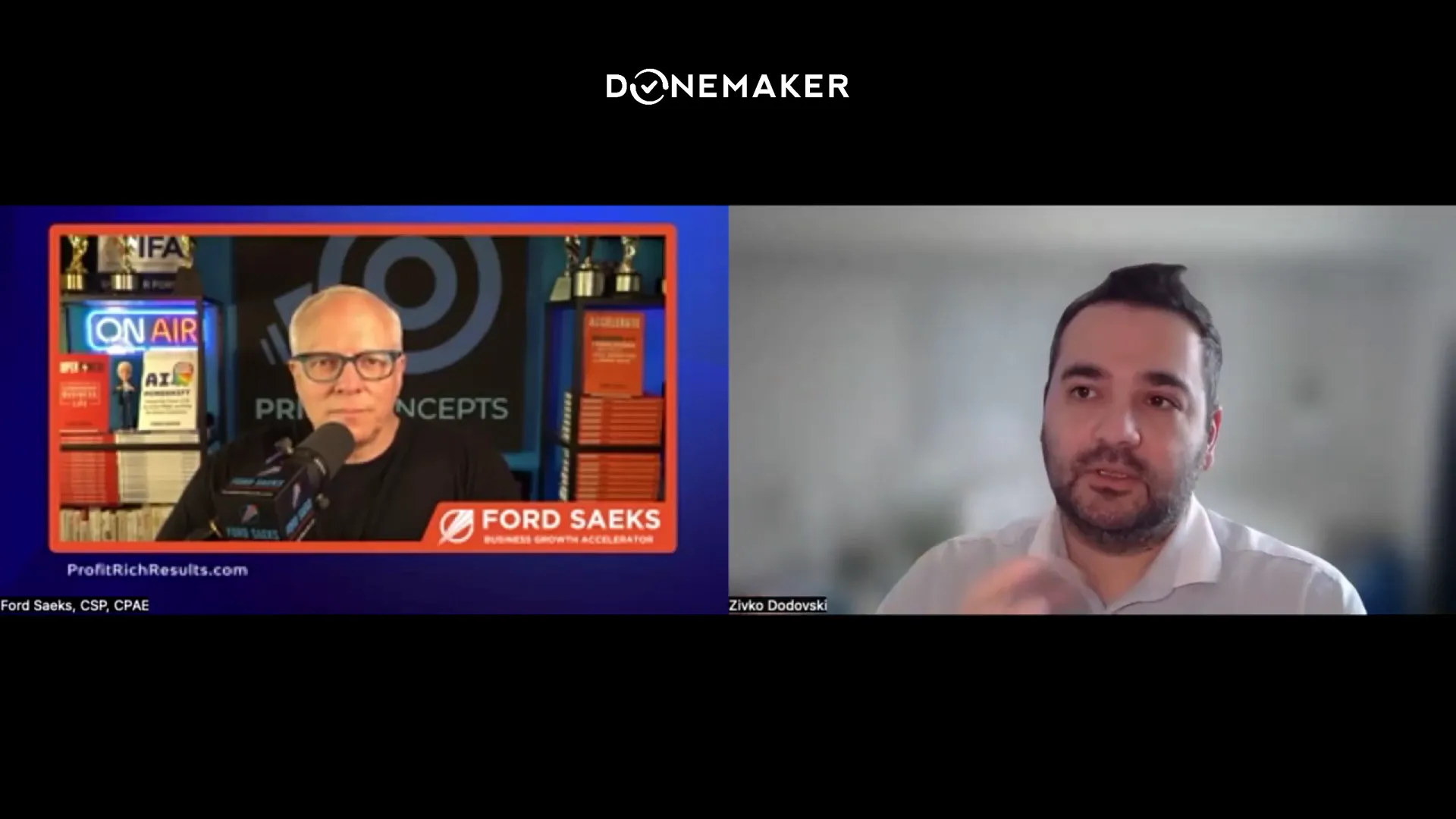 Ford explaining benefits vs features