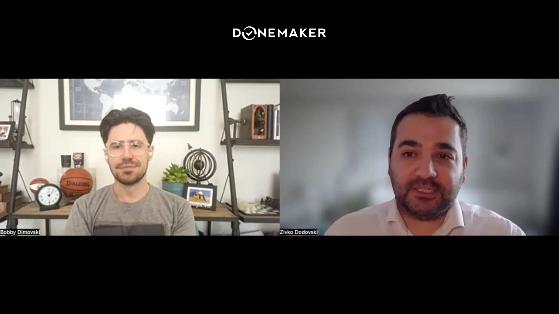 Host introducing Bobby and the topic on screen