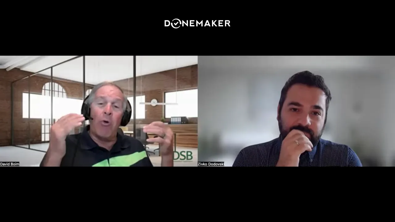 Leadership team meeting to align on business plan