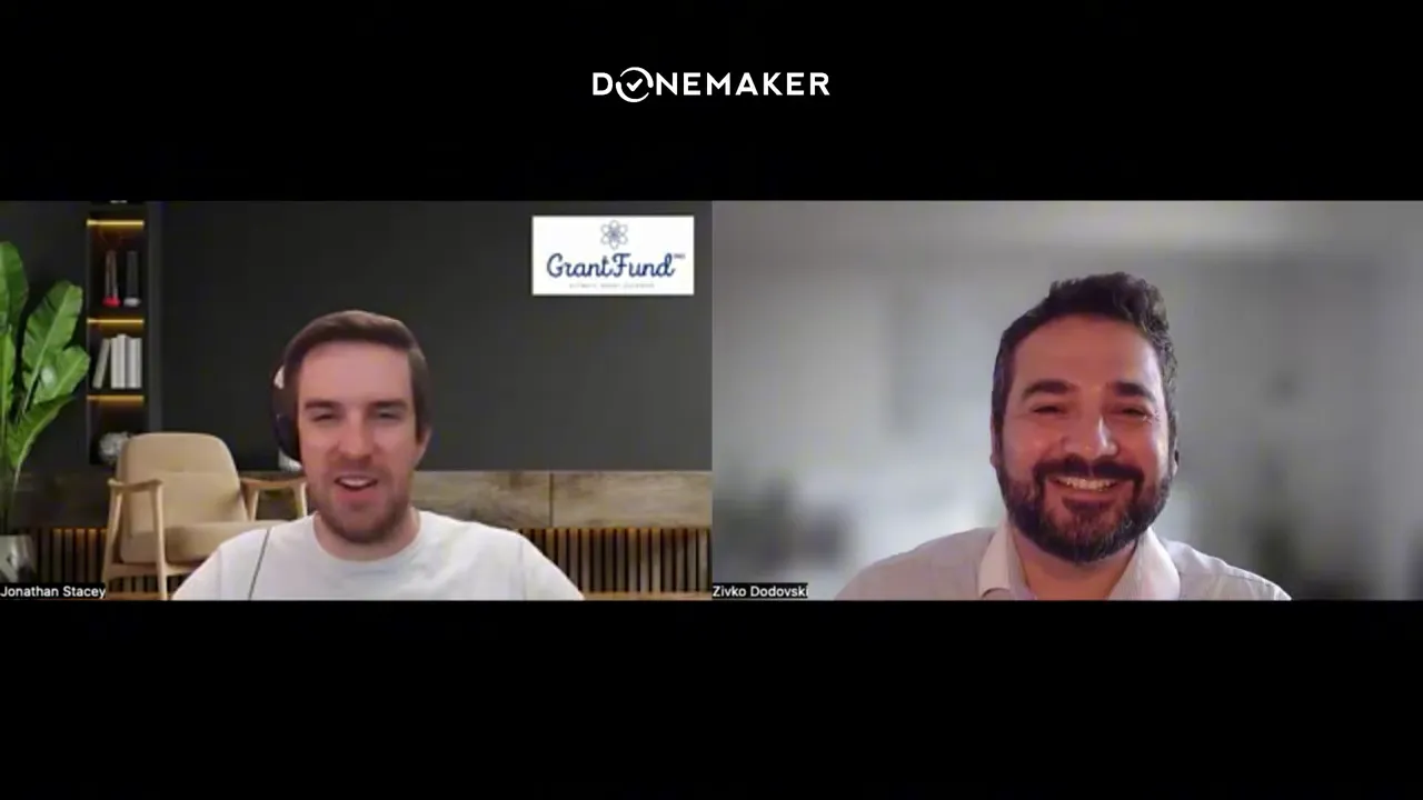 Founder explaining market validation and next steps