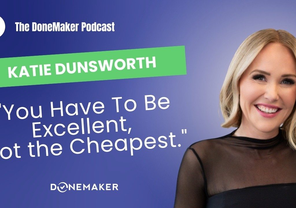 video thumbnail for 'From Struggle to Success How Katie Dunsworth Built a $10 Million Empire'