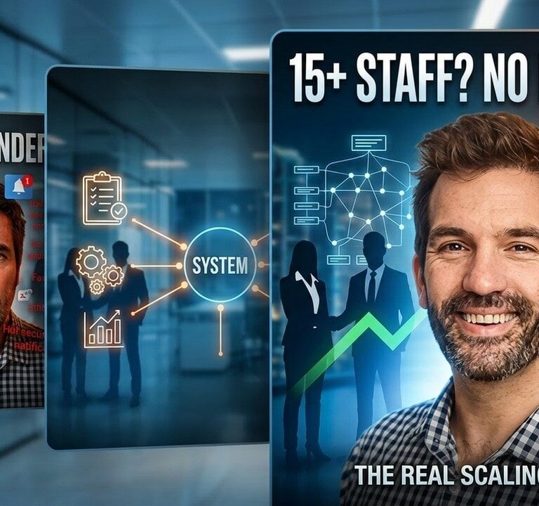 video thumbnail for 'How He Scaled to 15 Employees Without Burning Out — The Exact Hiring Order'
