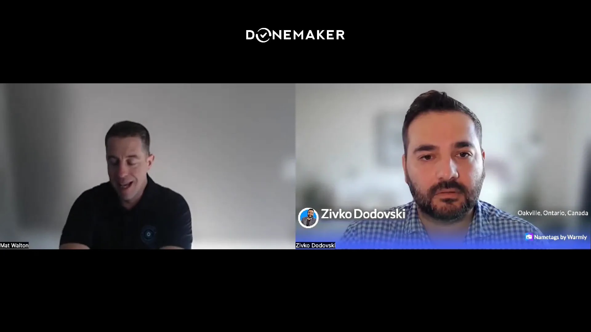Matt Uber sharing his epiphany about purpose and passion in sales